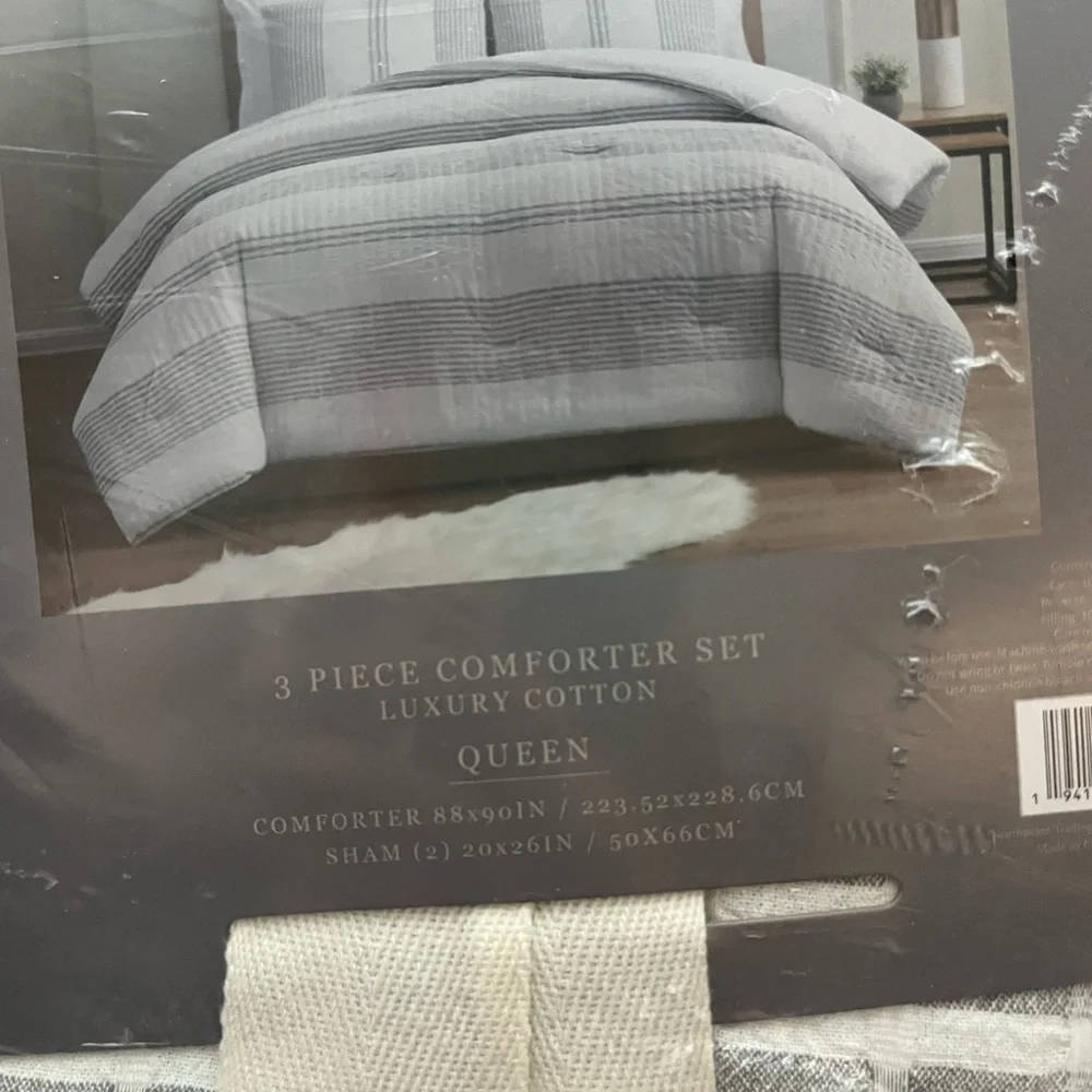 🆕 COMBO 100% cotton comforter set + sheet set